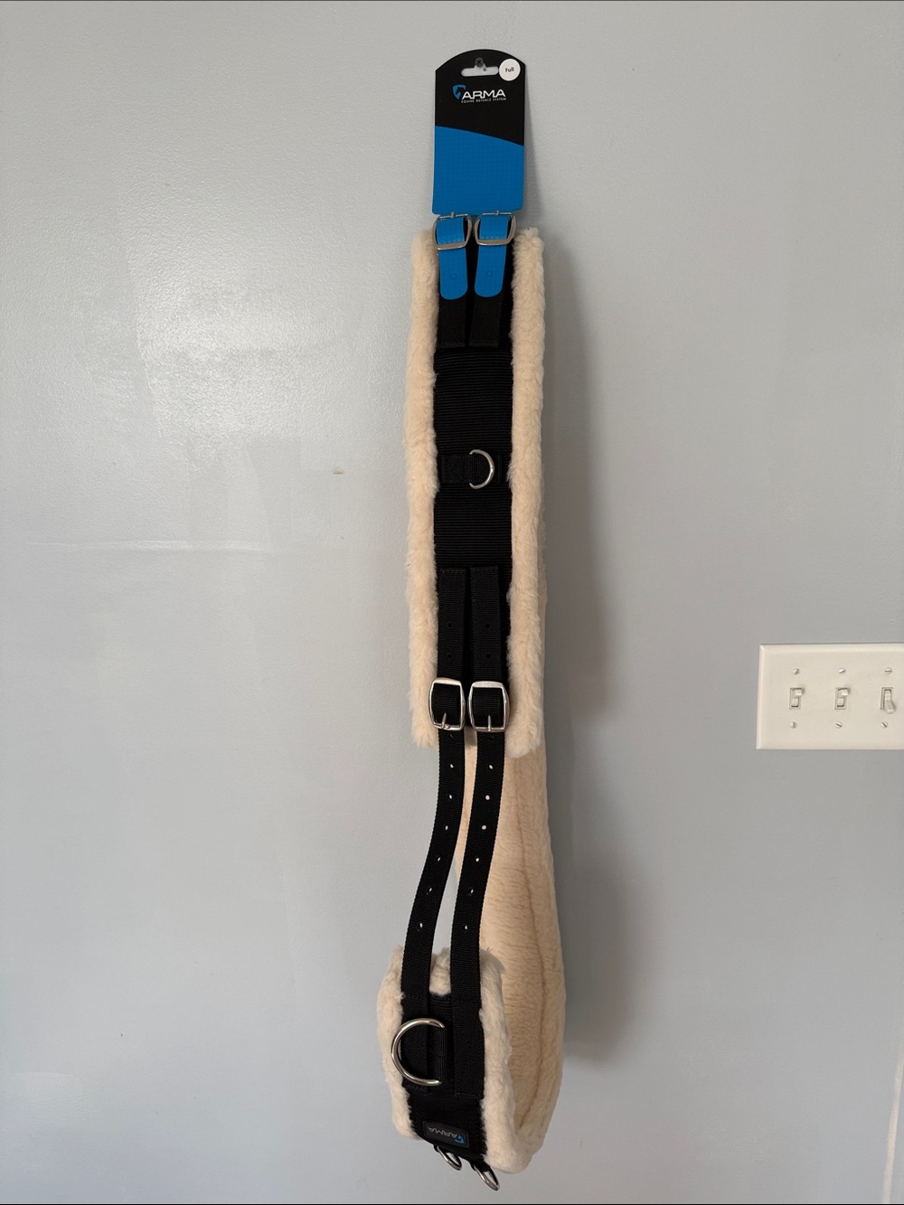 Shires Equestrian Nylon Lunging Roller with Fleece Padding